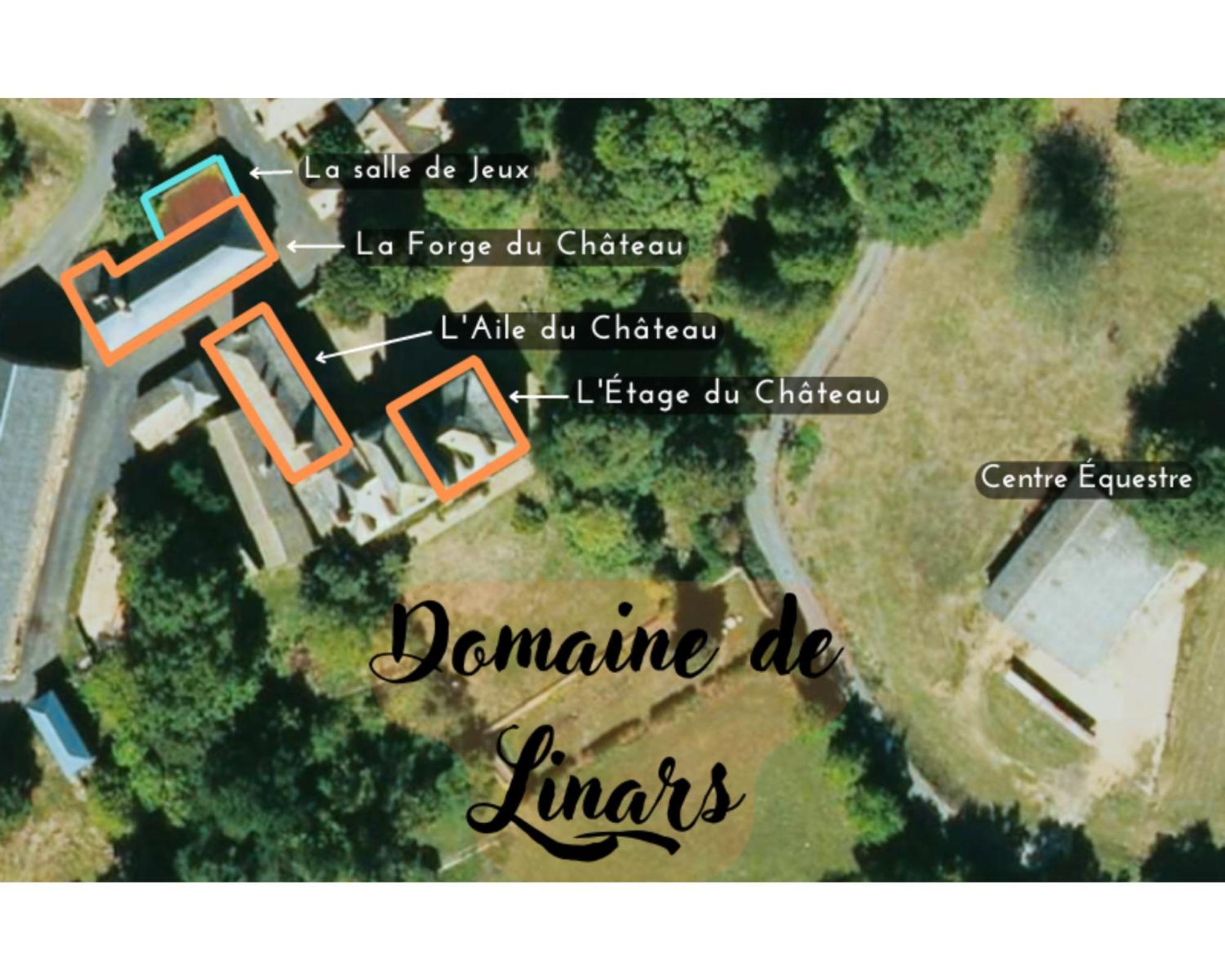 Willa Le Domaine De Linars - L'Aile Du Chateau Le Truel Zewnętrze zdjęcie